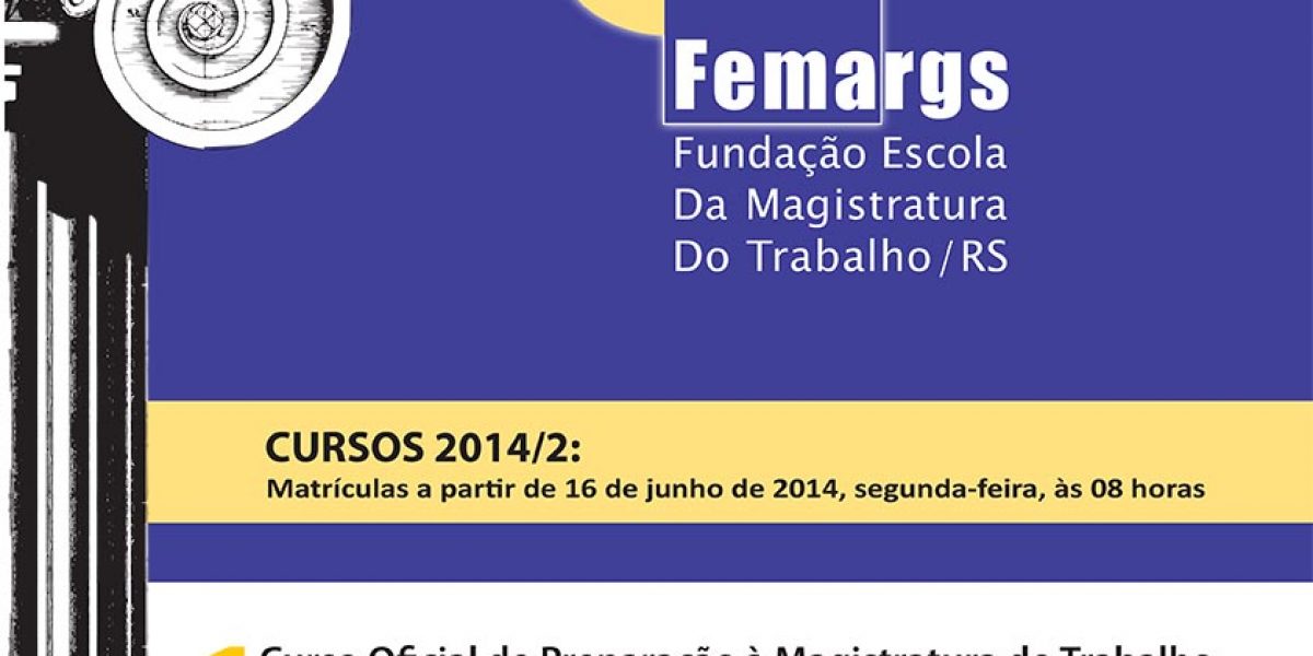 FEMARGS divulga cursos de especialização para o segundo semestre de 2014