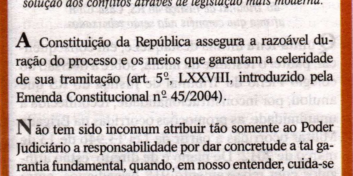 Crise no modo de prestar jurisdição