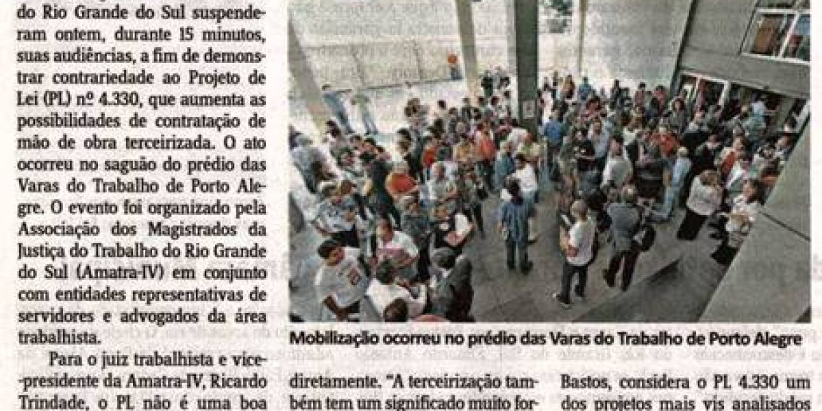 Notícia – JORNAL DO COMÉRCIO 15-4-2015