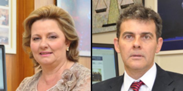 Desembargadores Rosane Casa Nova e Ricardo Fraga receberão a Ordem do Mérito Judiciário do Trabalho em 11/8