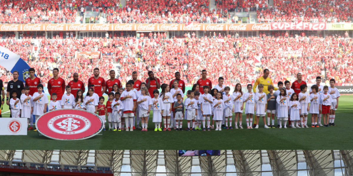 Todos juntos contra o trabalho infantil: ações nos jogos do Inter e Juventude