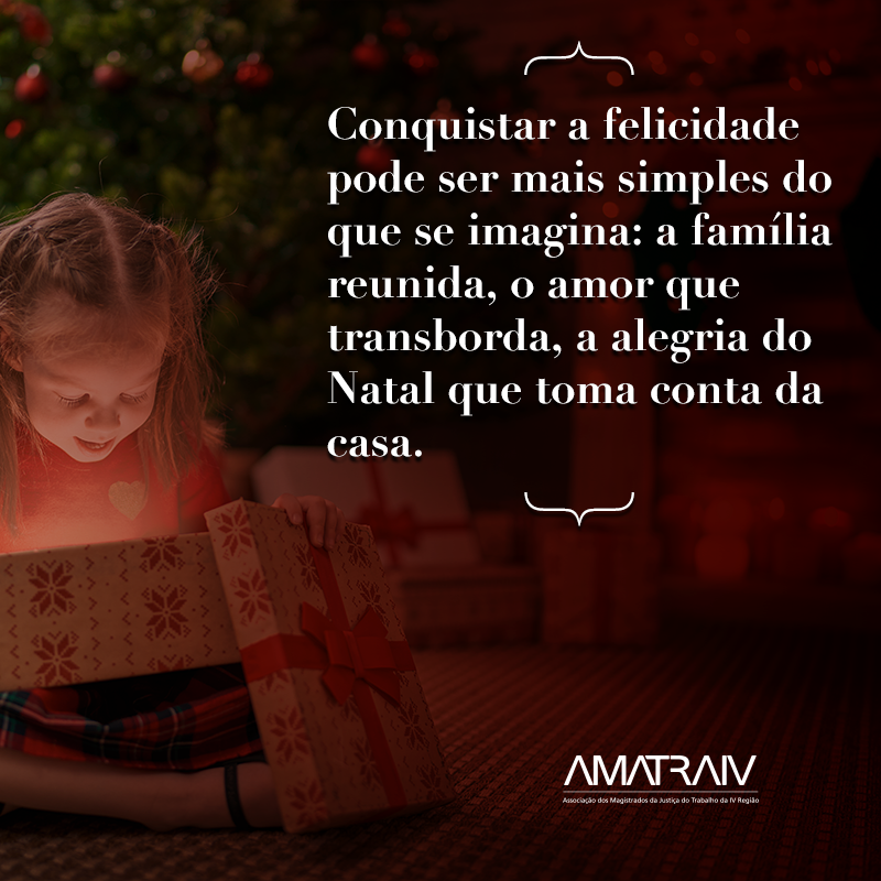 A AMATRA IV deseja a você e a toda a sua família, um Feliz Natal! – AMATRA4