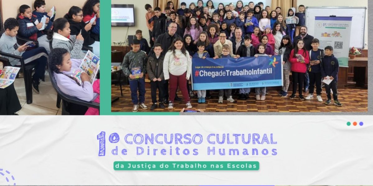 1º Concurso Cultural de Direitos Humanos da Justiça do Trabalho nas Escolas