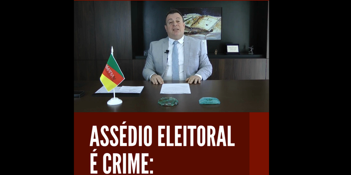 Assédio eleitoral é crime