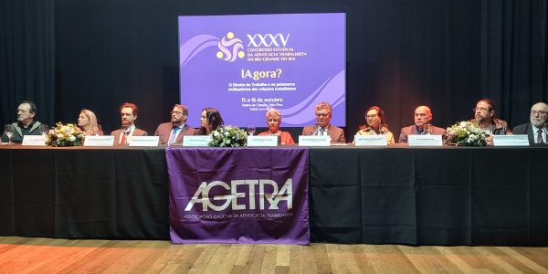 Presidente da Amatra IV participa da abertura do XXXV Congresso Estadual da Advocacia Trabalhista