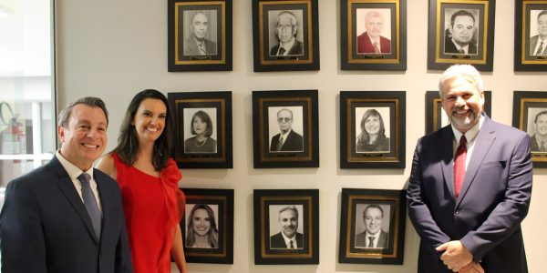 Amatra IV inaugura galeria de fotos dos três mais recentes presidentes da entidade
