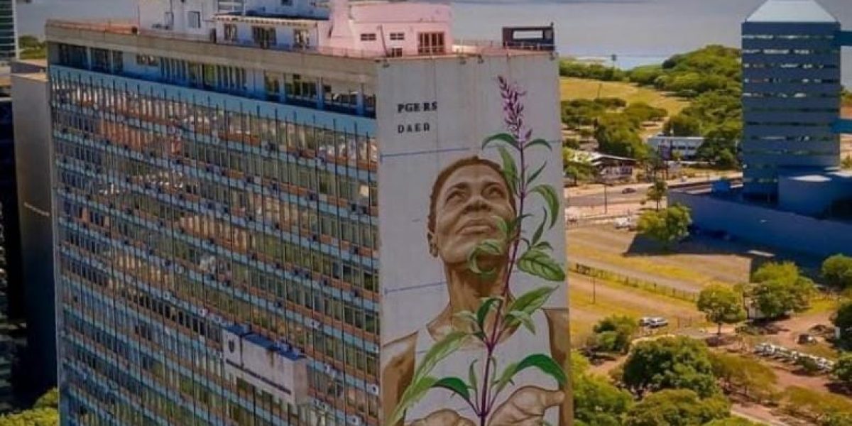 Arte no concreto: AMATRA colaborou com projeto que transforma a paisagem da capital dos gaúchos