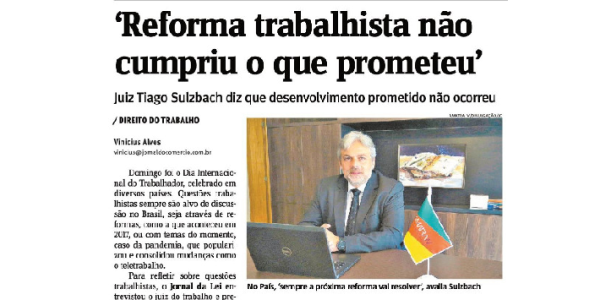 Reforma trabalhista não cumpriu o que prometeu